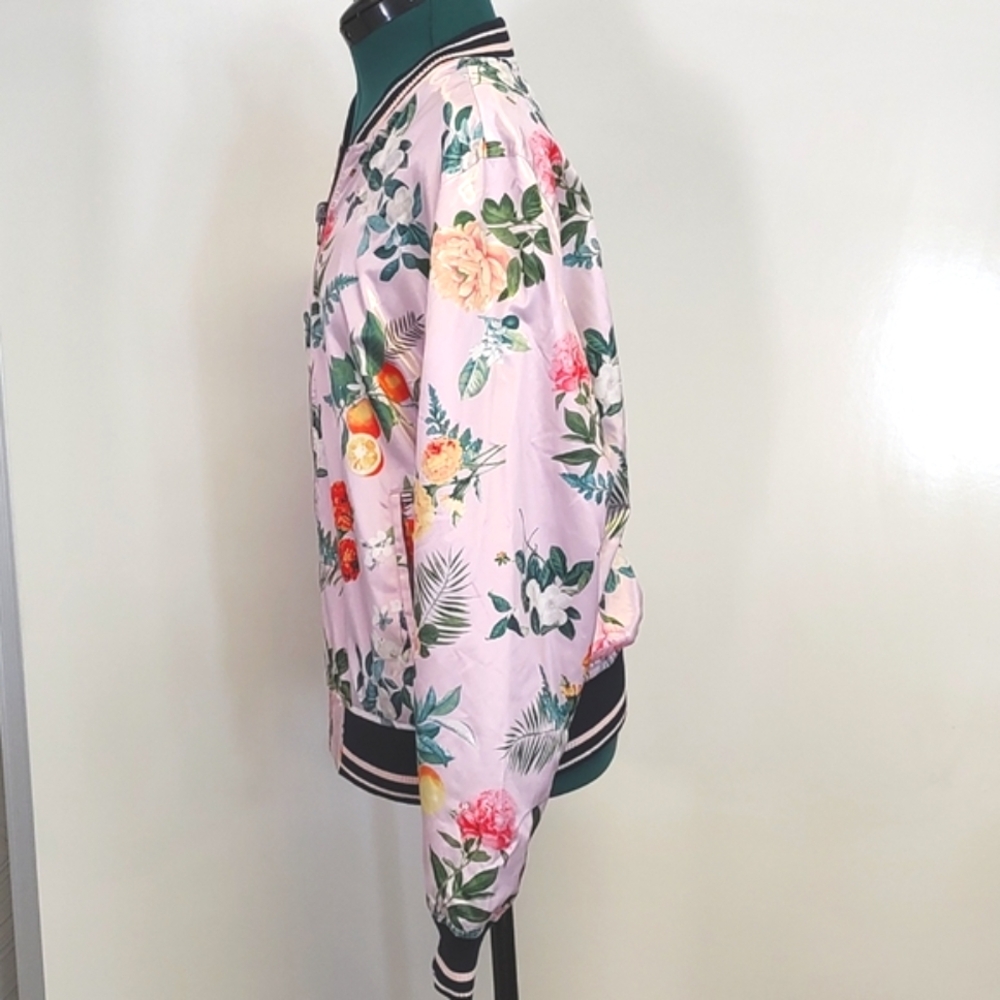 American Eagle Floral and Tropical reversible jacket - Picture 4 of 8